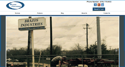 Desktop Screenshot of brazosindustries.com
